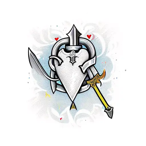 Heart Stabbing A Sword