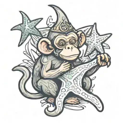 Monkey And A Starfish