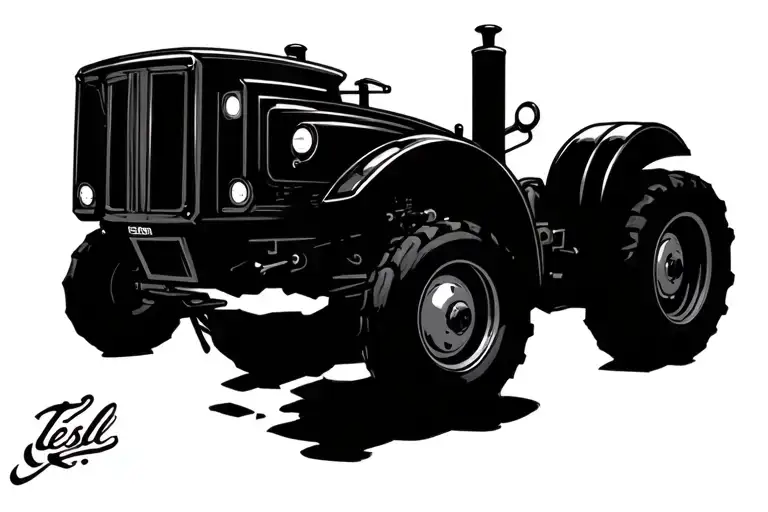 Tesla Coil Steam Punk Tractor