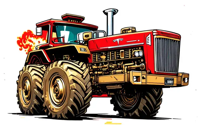 Tesla Coil Steam Punk Tractor