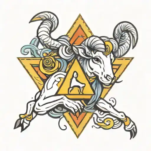 Aries And Triangle
