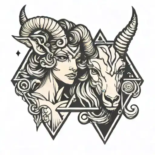 Aries And Triangle