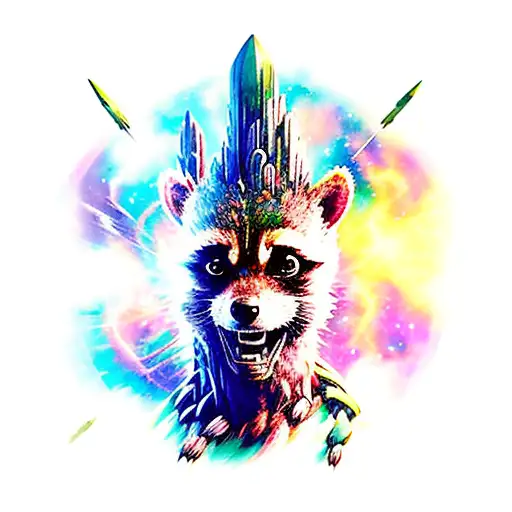 Rocket The Guardian Of Galaxy