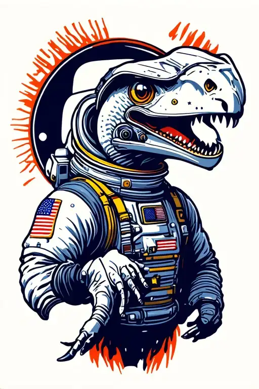 Astronaut Raptor
