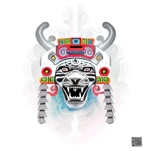 Jaguar Aztec Warrior Hungry