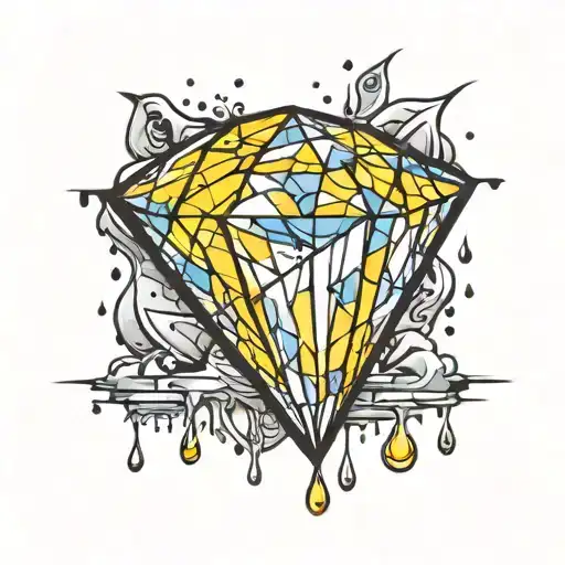 Dripping Diamond