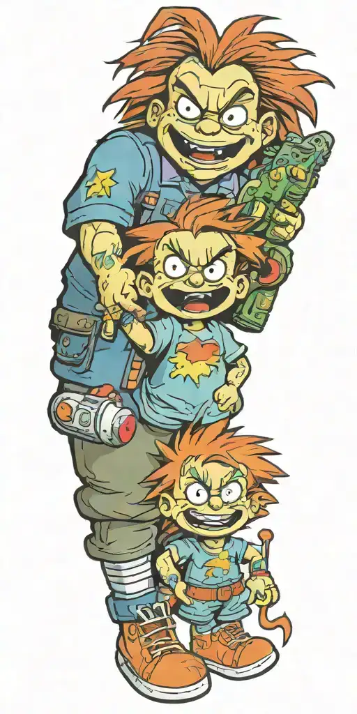 Chucky And Rugrats Chuckie Finster Gemini