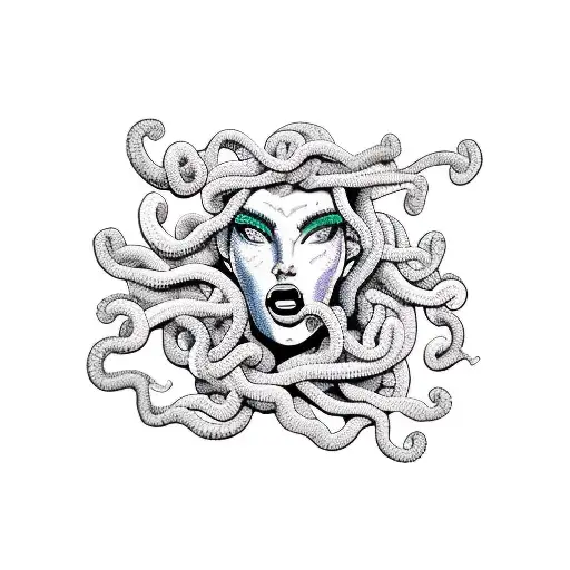 Fighting And Sexy Medusa