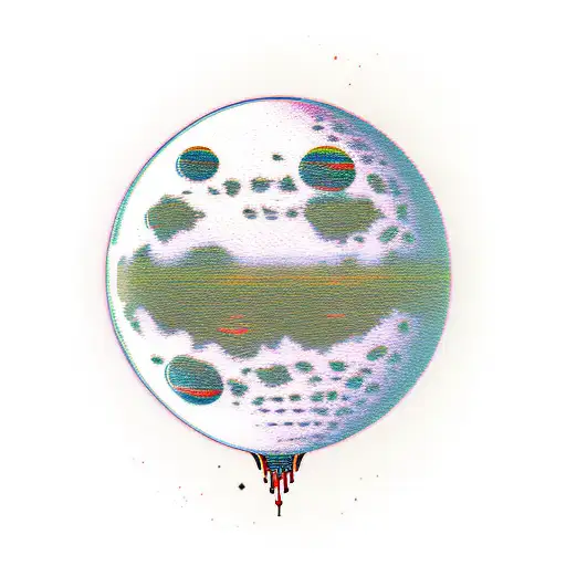 Grim Reaper With Planet Mars