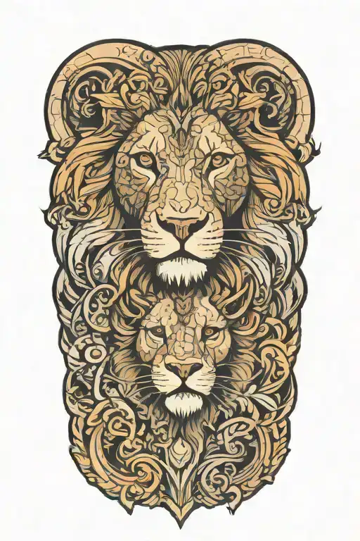 Lion And Lamb