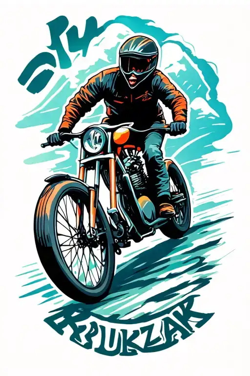 Bicycle Motorcycle Campaign Mountain Ryukzak