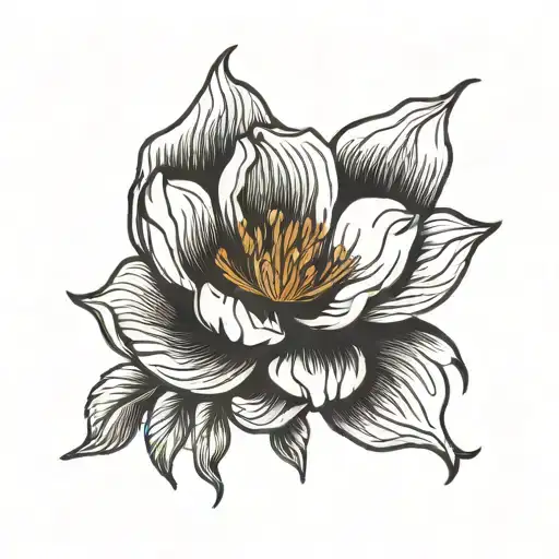 Magnolia Rose Poppy Flower