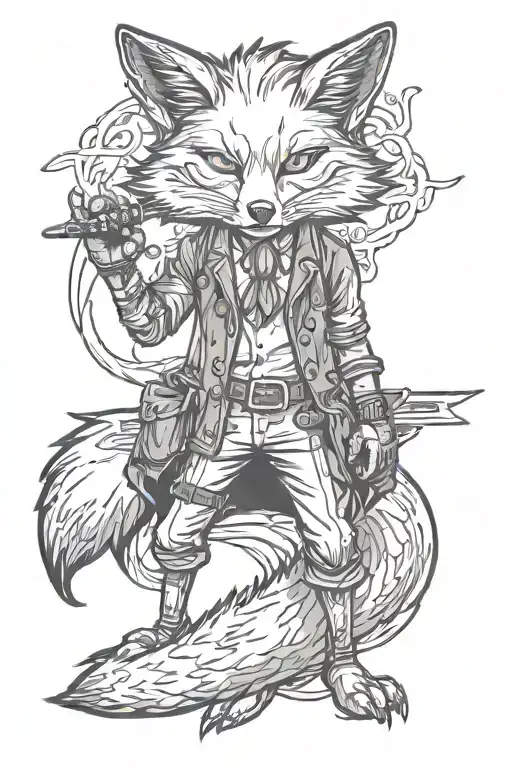 Blind Fox Full Body