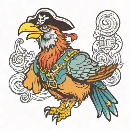 Pirate Pigeon