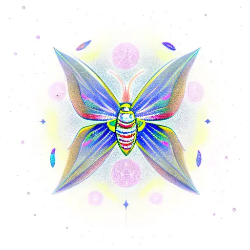 Moth And Constellation