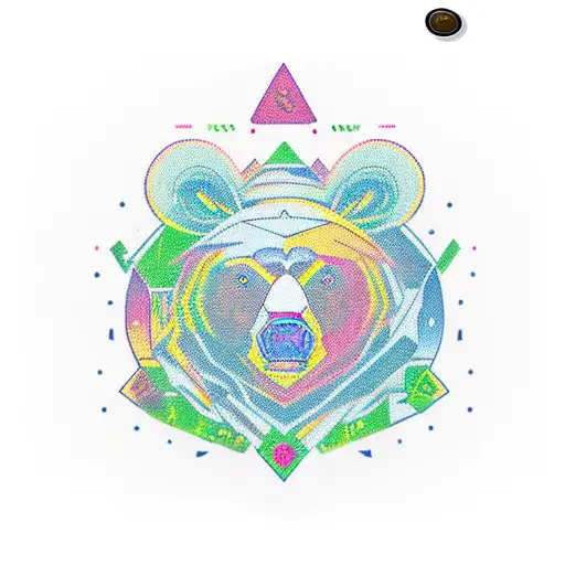 A Fusion Of A Female Bear And Linux Duck