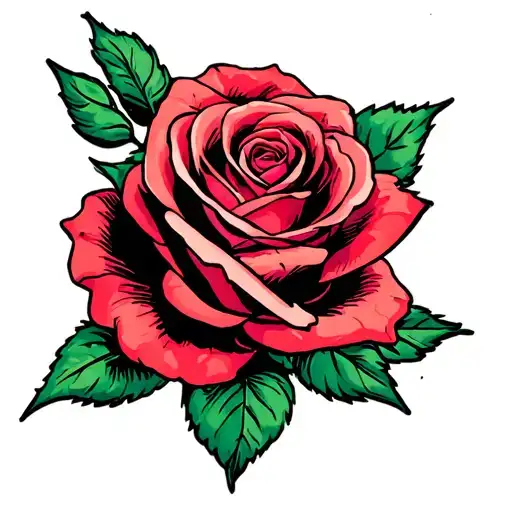 Smith & Wesson Model 65 With A Rose Surrounded