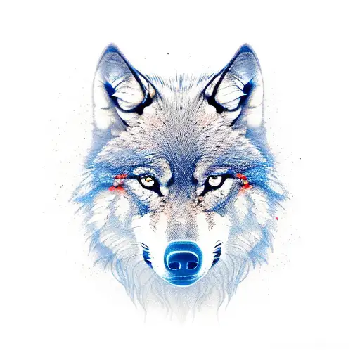 An Open Book With A Majestic Wolf Emerging From Its Pages