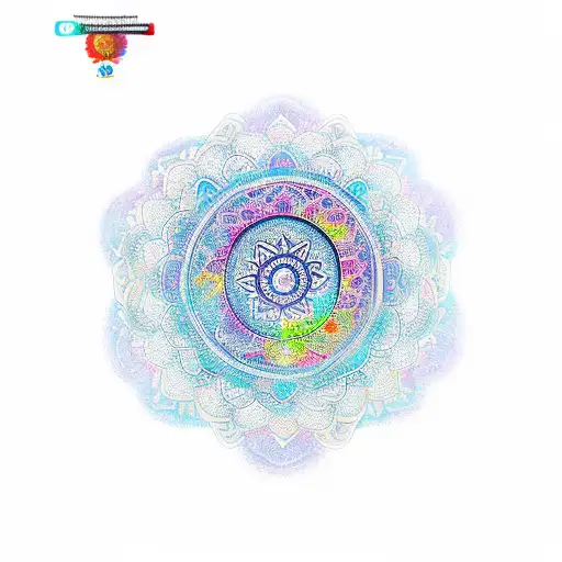 Sleeve Mandala Chakra Buddha Pomegranate And Armenian Themes