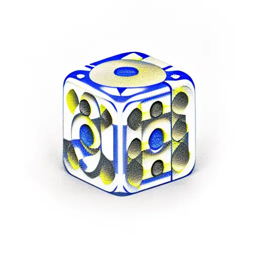 Dice Rolling Out Of A Book