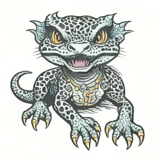 Leopard Gecko Witchy