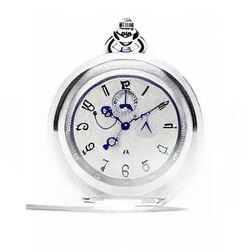 Pocket Watch With A Dagger