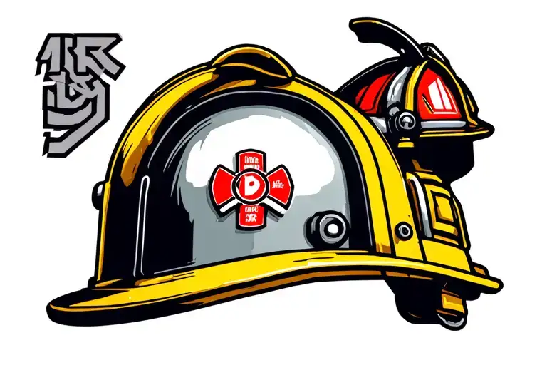 Firefighter Helmet Hanging