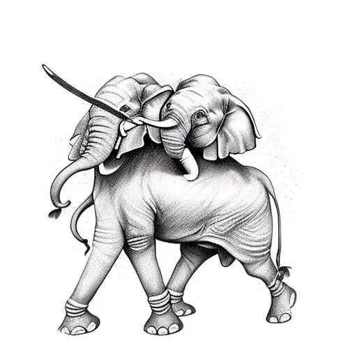 Fighting War Elephant