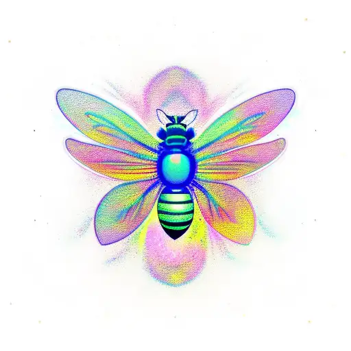 Psychedelic Honeybee