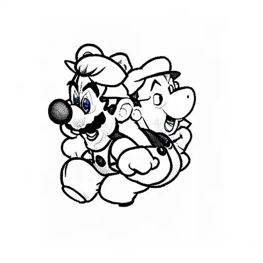 Super Mario & Winnie The Pooh