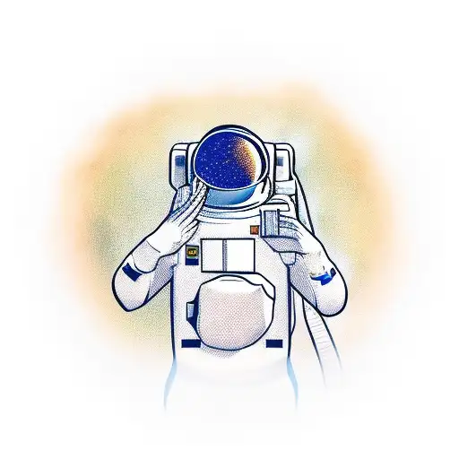 Astronaut And Camera