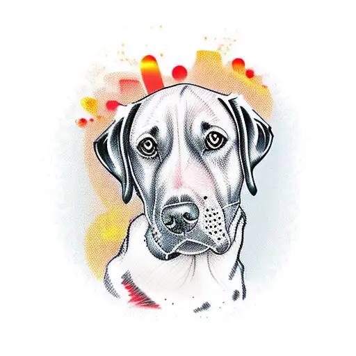 A Cross Dog Between A Labrador And A Winemaker