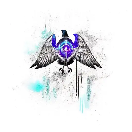 Raven Wings Spread Evil