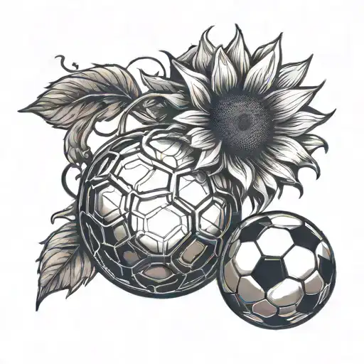 Sunflower Soccer Ball
