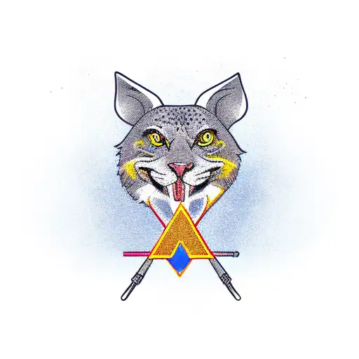 Cross Arrow Animal