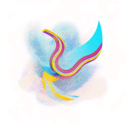 Boomerang Flying Over A Stream Of Water