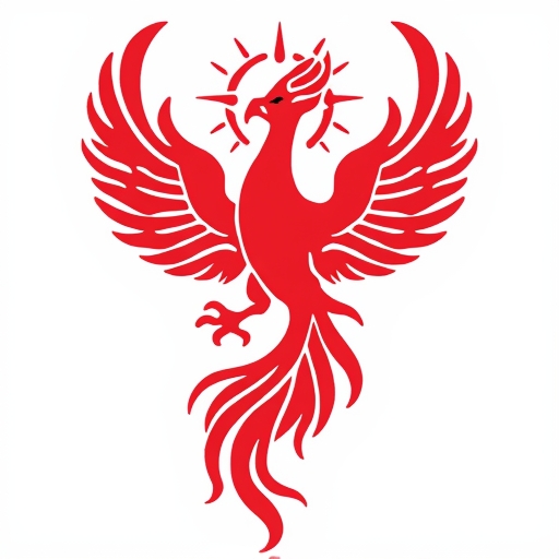 Crimson Path of the Phoenix’s Radiance