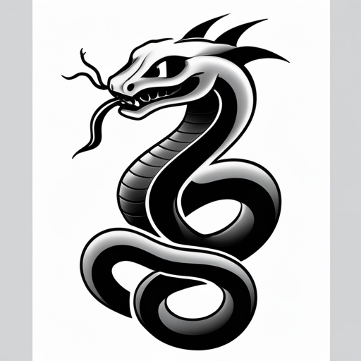 Sacred Serpent’s Breath Tattoo idea