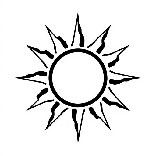 Solar Flare Tattoo idea