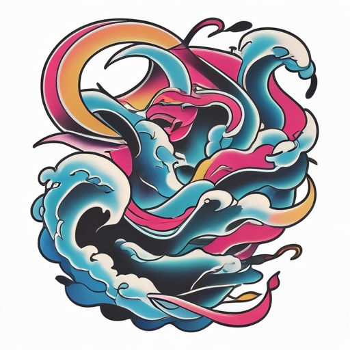 Sacred Winds of Fate Tattoo idea