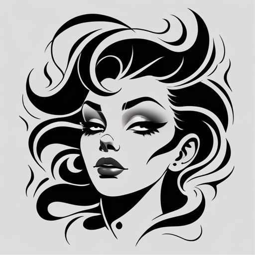 Whispering Shadows Tattoo idea