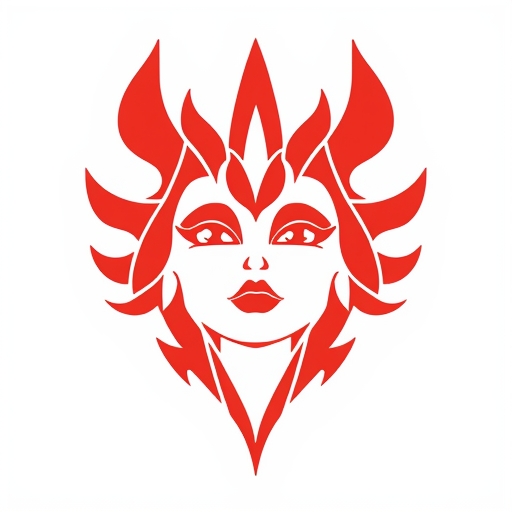 Crimson Echo of Fate Tattoo idea