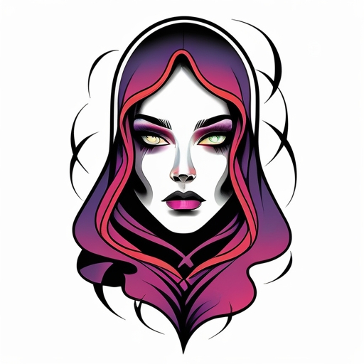 Veil of the Unknown Tattoo idea