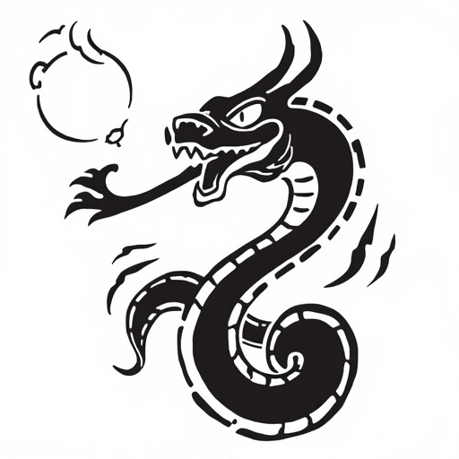 Moon’s Breath of the Serpent Tattoo idea
