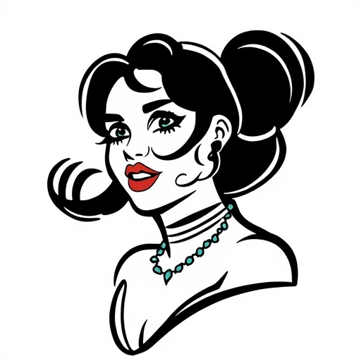 Lunar Serenade Tattoo idea