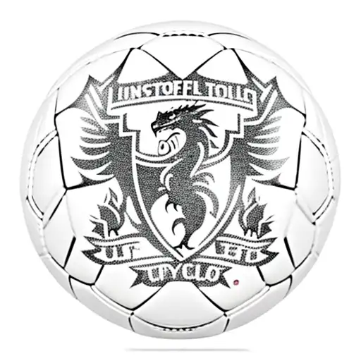 A Fierce Dragon Guarding A Soccer Ball With The Liverpool Fc Logo