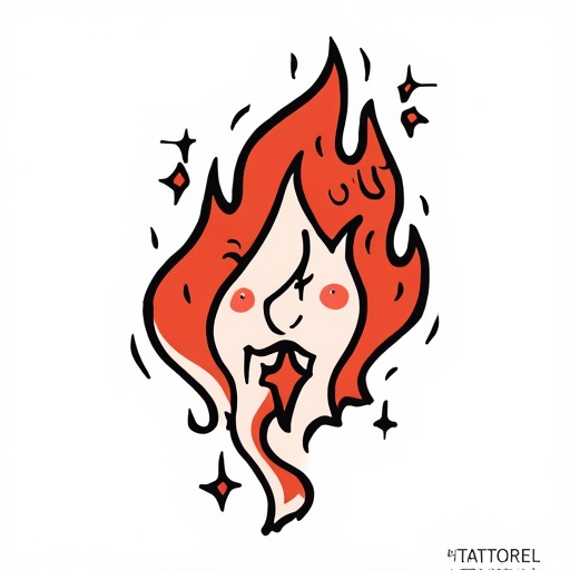 Whispers of the Soul’s Flame of Rebirth Tattoo idea