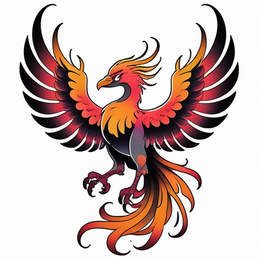 Ashes of the Phoenix Tattoo idea