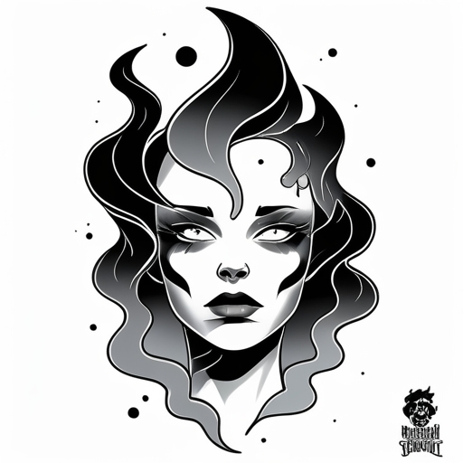 Tears of the Eternal Storm Tattoo idea