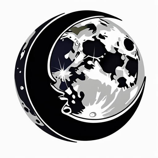 Moon’s Shadow Tattoo idea